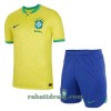 Brasil Hjemme VM 2022 - Barn Draktsett